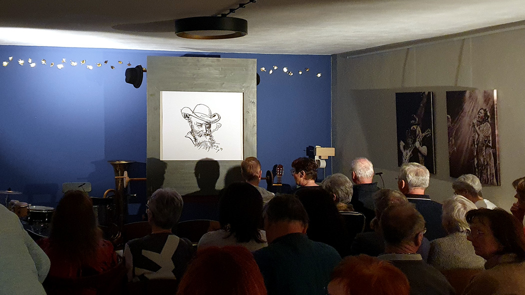 Auftritt des Kurbeltheaters am 25.03.2026 um 19:30 uhr im Café Fräulein Elster