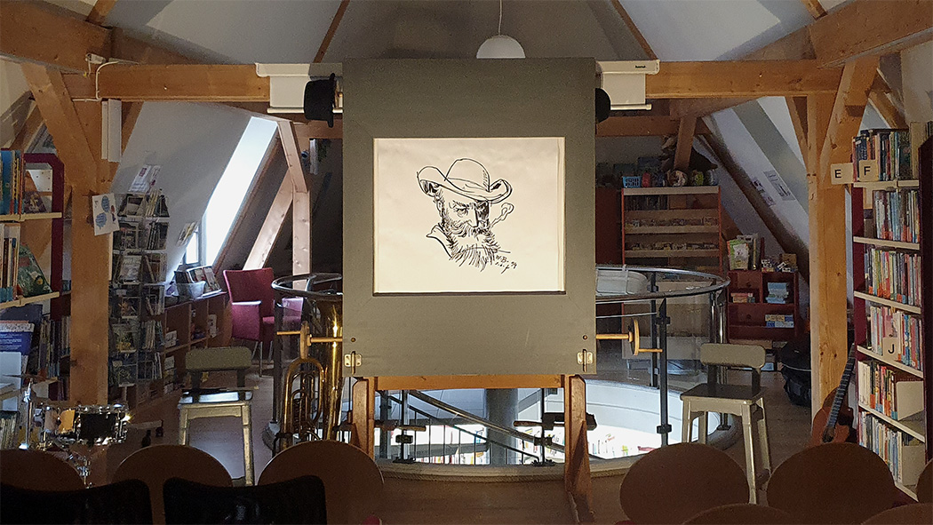 Auftritt Kurbeltheater am 11.09.2026 an der Bibliothek "Alte Lateinschule" in Delitzsch